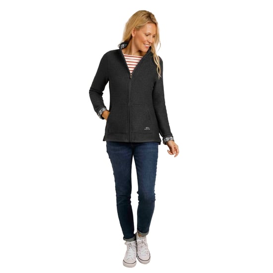 Weird Fish Dames Sontee Macaroni Eco Vriendelijke Jas (Navy) - Image 3