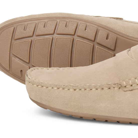 Jack & Jones Instappers Jensen Suede Loafer Beige - Image 4