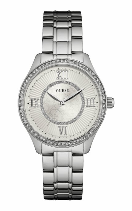 Guess Dameshorloge Kwarts Zilver - Image 1