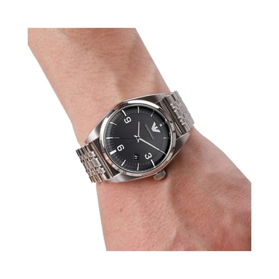 Emporio Armani Herenhorloge Kwarts Zilver - Image 4