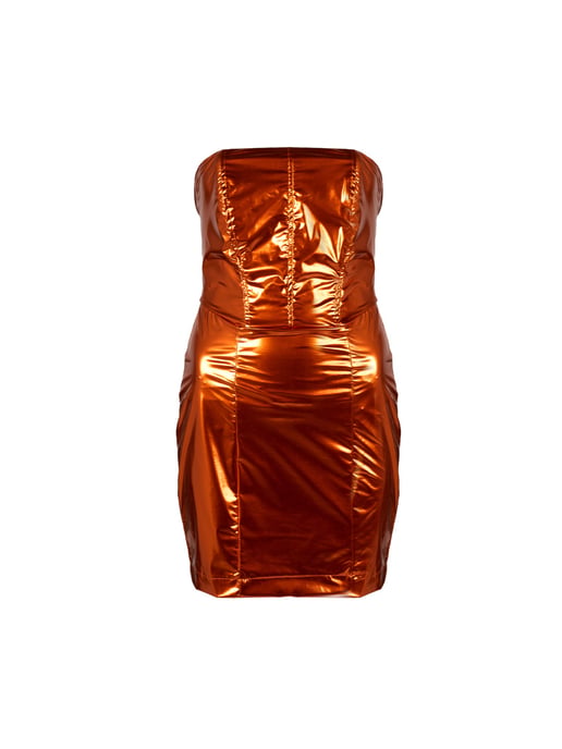 Patrizia Pepe jurk Vrouw oranje - Image 2