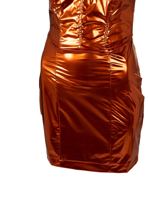 Patrizia Pepe jurk Vrouw oranje - Image 4