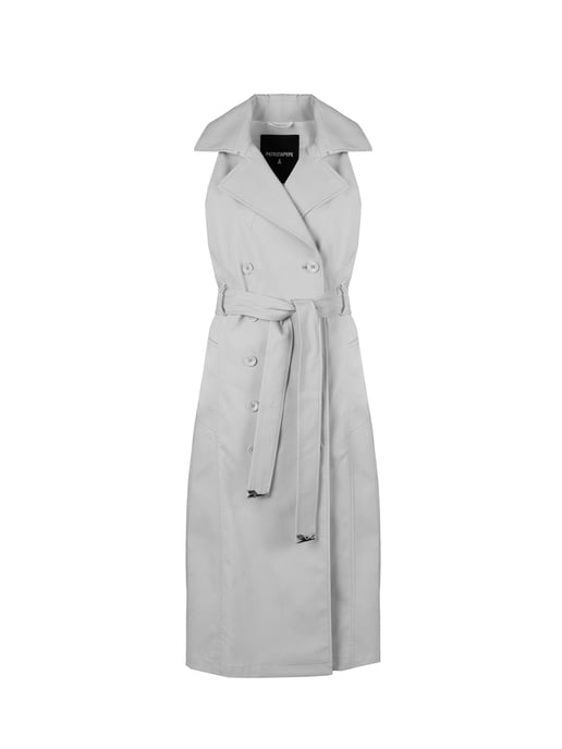 Patrizia Pepe Trenchcoat Vrouw Grijs - Image 3