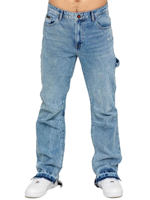 Enzo Milano | Heren Split Hem Jeans - Image 2