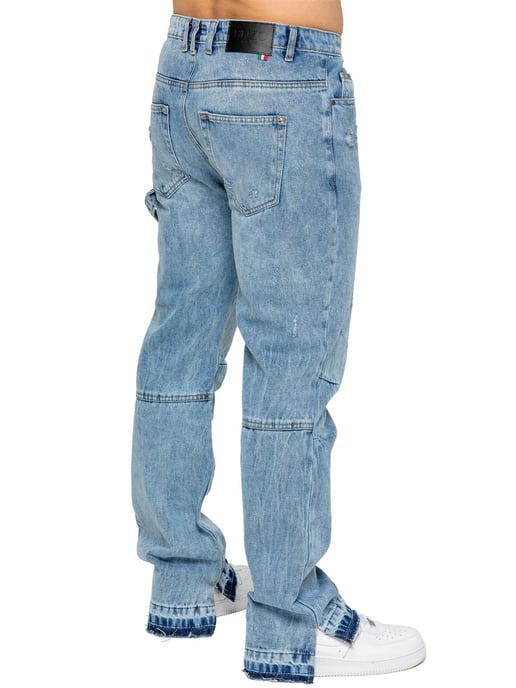 Enzo Milano | Heren Split Hem Jeans - Image 3