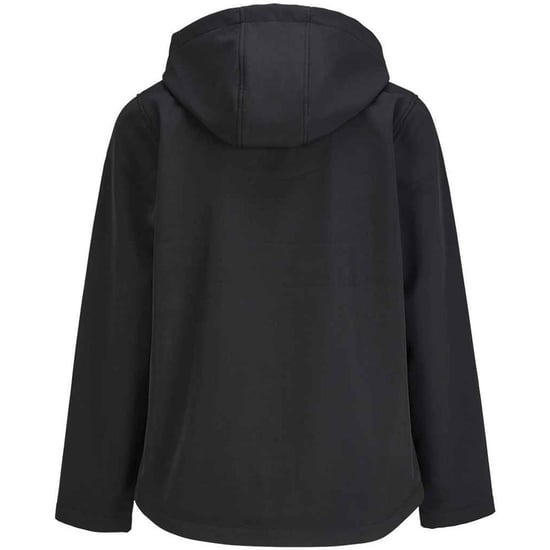 SOLS Dames Race Capuchon Soft Shell Jas (Zwart) - Image 2