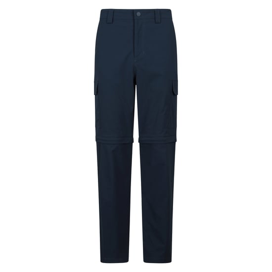 Mountain Warehouse Heren Delta Stretch Afritsbare Regular Cargo Broek (Marineblauw) - Image 1