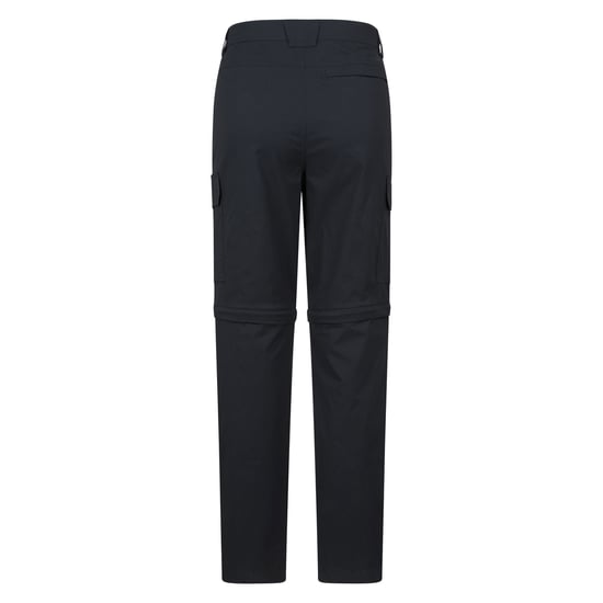 Mountain Warehouse Heren Delta Stretch Zip-Off Regular Cargo Broek (Zwart) - Image 2