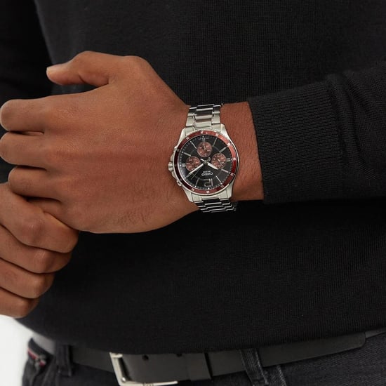 Casio Collectie Heren Zilveren Horloge MTP-1374PD-5AVEF - Image 4