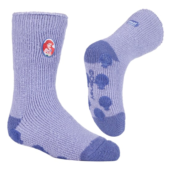 Heat Holders Karakter thermo pantoffelsokken voor kinderen - Kleine Zeemeermin - Image 3