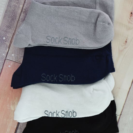 Sock Snob - 12 paar kindersokken van effen bamboe - Wit - Image 4