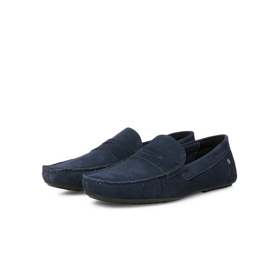 Jack & Jones Instappers Jensen Suede Loafer Blauw - Image 2