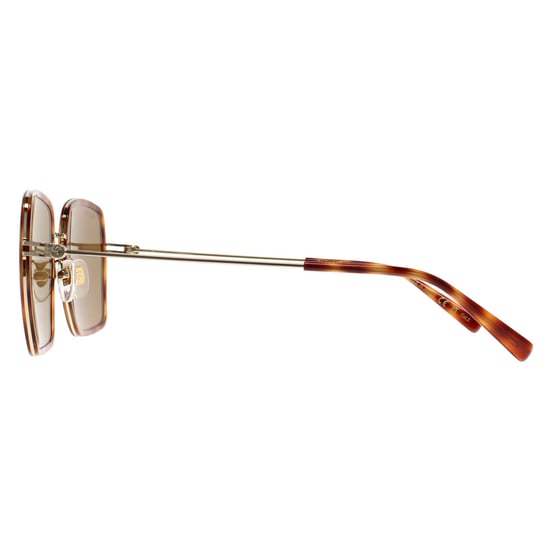 Gucci Vierkant Dames Havana Goud Bruin GG1848S - Image 3