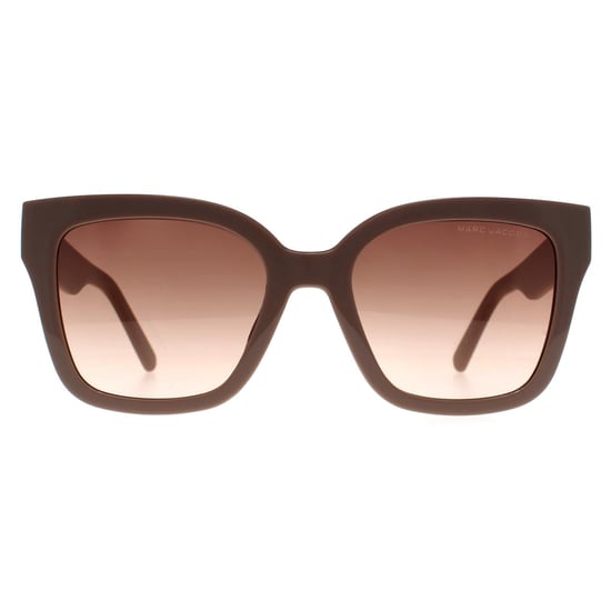 Marc Jacobs Vierkant Dames Beige Bruin Verloop MARC 658/S - Image 1
