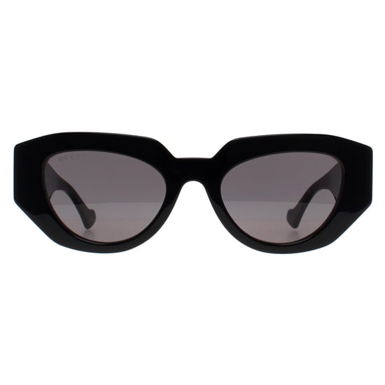 Gucci Cat Eye Dames Glimmend Zwart Grijs GG1421S - Image 1
