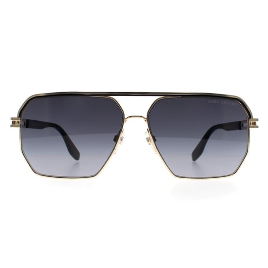 Marc Jacobs Aviator Unisex Goud Zwart Donkergrijs Kleurverloop MARC 584/S - Image 1