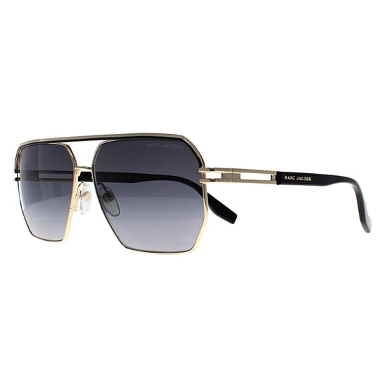 Marc Jacobs Aviator Unisex Goud Zwart Donkergrijs Kleurverloop MARC 584/S - Image 2