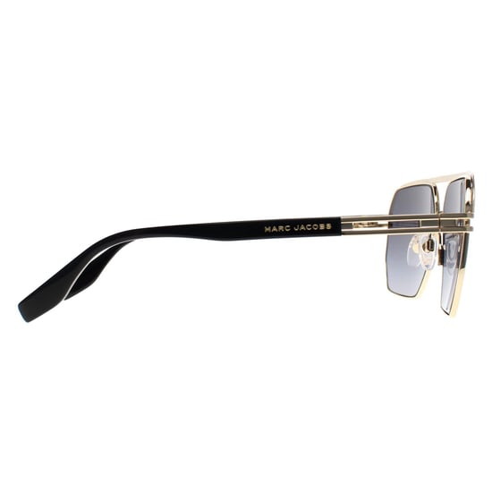 Marc Jacobs Aviator Unisex Goud Zwart Donkergrijs Kleurverloop MARC 584/S - Image 4