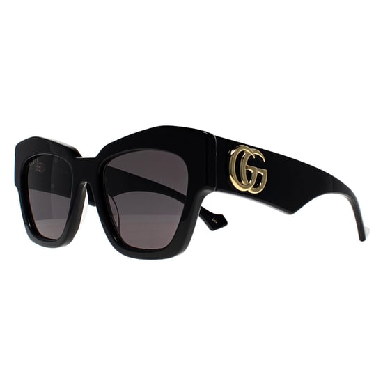 Gucci Cat Eye Dames Glimmend Zwart Grijs GG1422S - Image 2