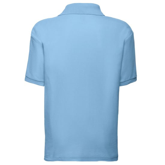 Fruit of the Loom Kinder/Kinder 65/35 Effen Piqué Poloshirt (Hemelsblauw) - Image 2