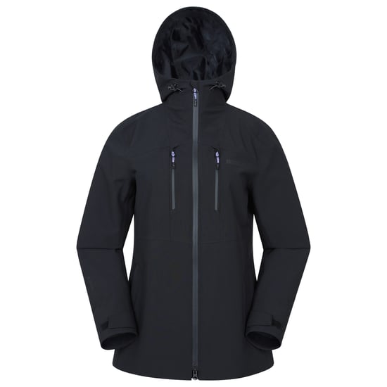 Mountain Warehouse Dames Breeze Waterdichte Jas (Zwart) - Image 1
