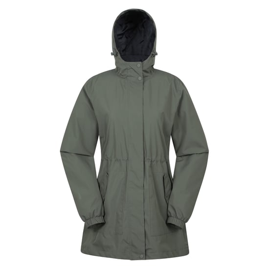 Mountain Warehouse Vrouwen/Dames Regenval Waterdichte Jas (Groen) - Image 1