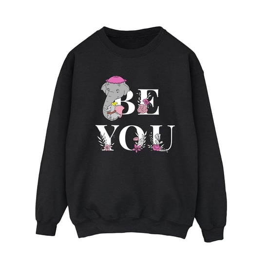 Disney Dames/Dames Dumbo Be You Sweatshirt (Zwart) - Image 1