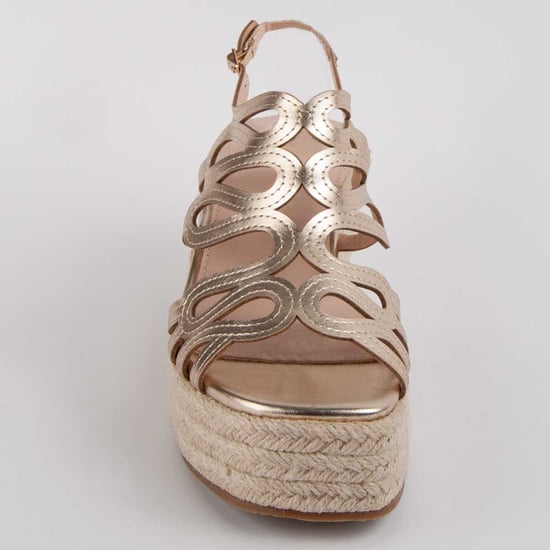Montevita Sandalen Met Een Sleehak Salia2 Goud - Image 3