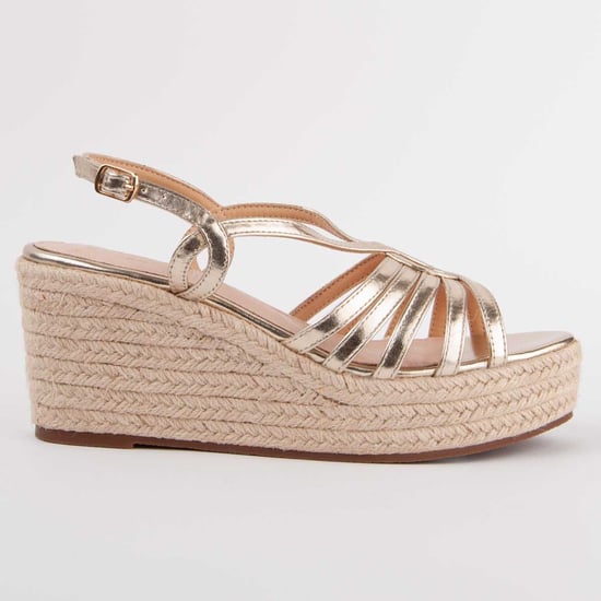 Montevita Sandalen Met Een Sleehak Salia6 Goud - Image 1