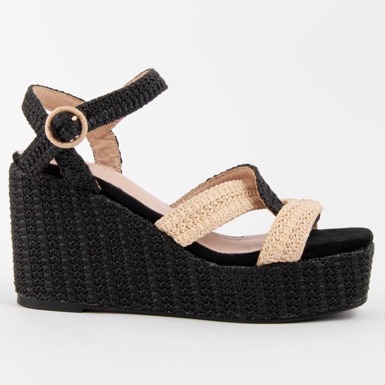 Montevita Sandalen Met Een Sleehak Salia11 Zwart - Image 1