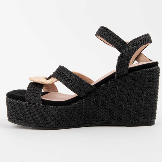 Montevita Sandalen Met Een Sleehak Salia11 Zwart - Image 4