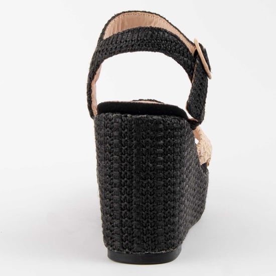 Montevita Sandalen Met Een Sleehak Salia11 Zwart - Image 5