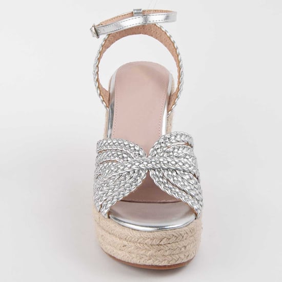 Montevita Sandalen Met Een Sleehak Salia3 Zilver - Image 3