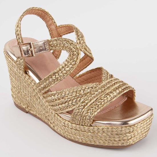 Montevita Sandalen Met Een Sleehak Salia7 Goud - Image 2