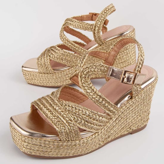 Montevita Sandalen Met Een Sleehak Salia7 Goud - Image 6