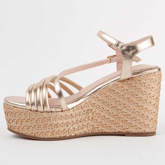 Montevita Sandalen Met Een Sleehak Salia10 Goud - Image 4