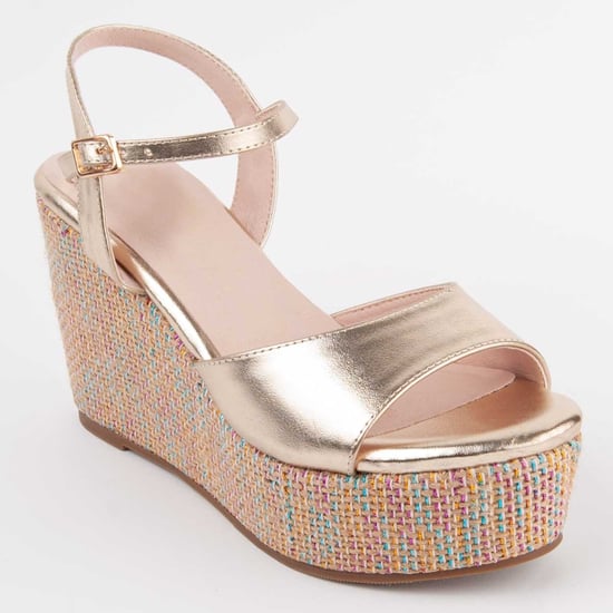 Montevita Sandalen Met Een Sleehak Salia12 Goud - Image 2