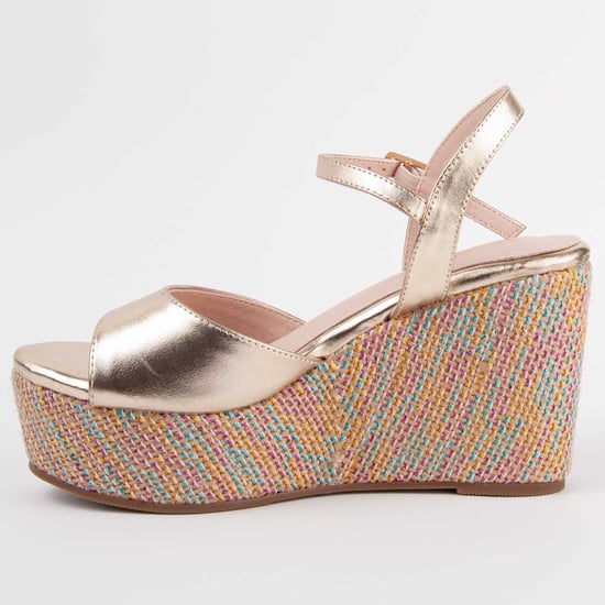 Montevita Sandalen Met Een Sleehak Salia12 Goud - Image 4