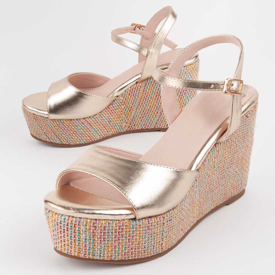 Montevita Sandalen Met Een Sleehak Salia12 Goud - Image 6