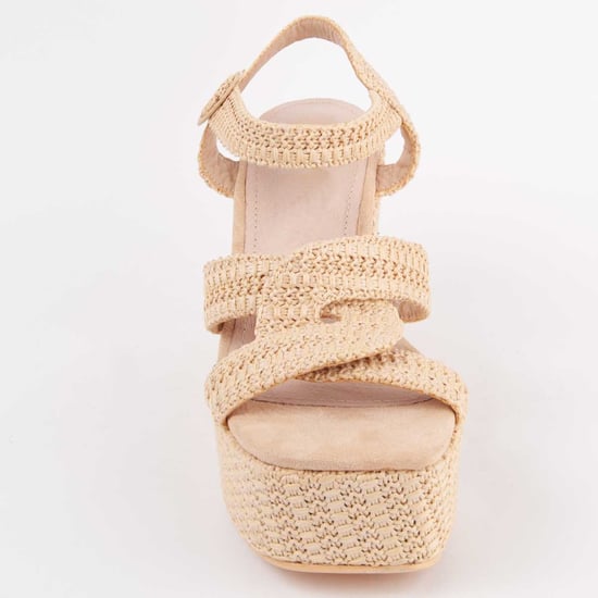 Montevita Sandalen Met Een Sleehak Salia11 Beige - Image 3
