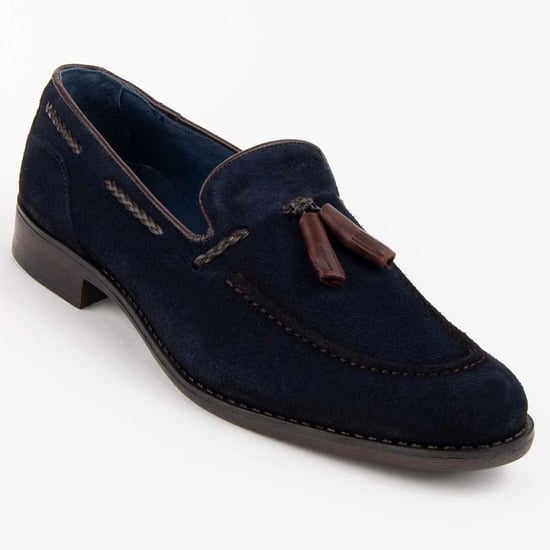 Purapiel Mocassin Moretto2 Blauw - Image 2