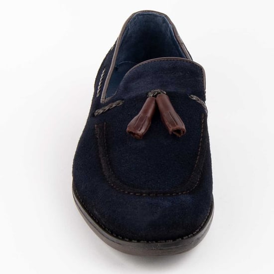 Purapiel Mocassin Moretto2 Blauw - Image 3