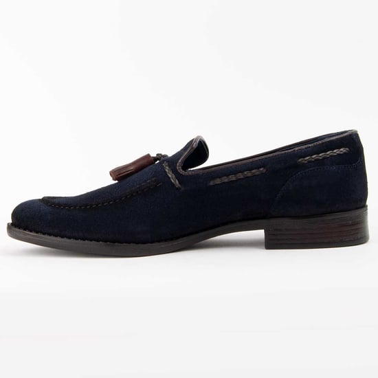 Purapiel Mocassin Moretto2 Blauw - Image 4