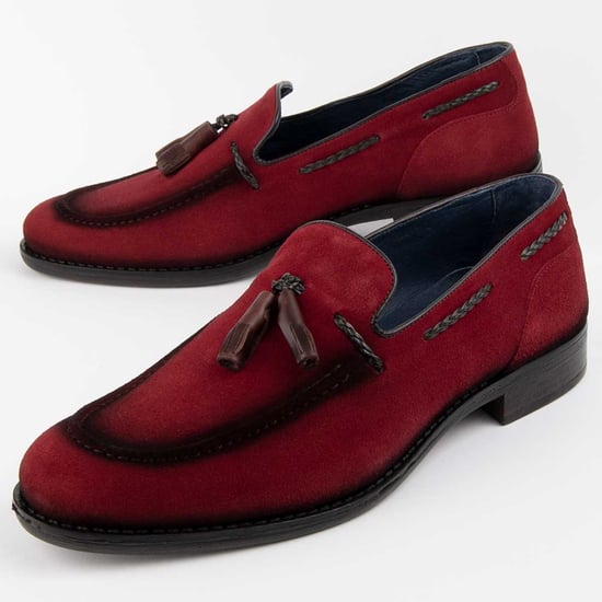 Purapiel Mocassin Moretto2 Rood - Image 5