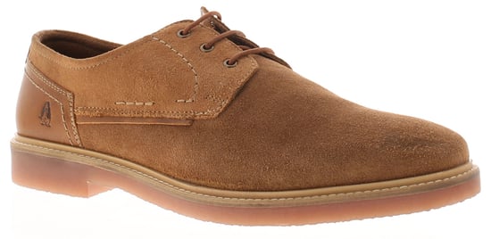 Hush Puppies Heren Schoenen Slimme Man Suède Leren Tan - Image 1