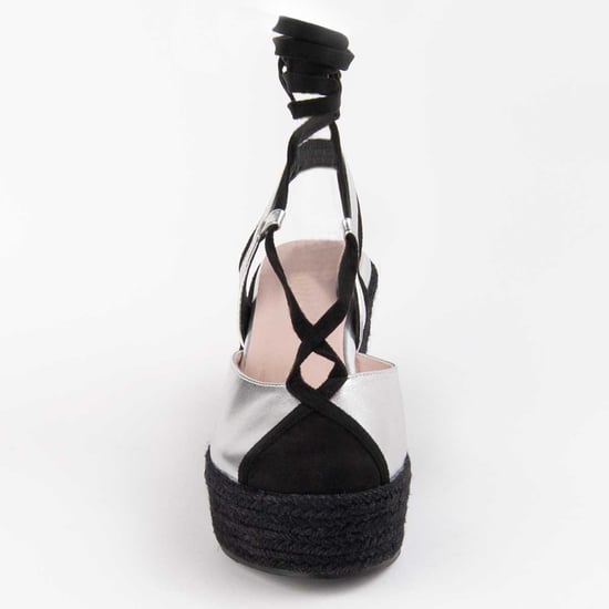 Montevita Espadrilles Met Een Sleehak Balenci6 Zilver - Image 3