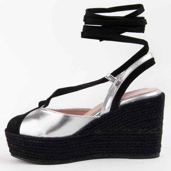 Montevita Espadrilles Met Een Sleehak Balenci6 Zilver - Image 4