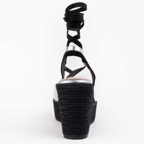 Montevita Espadrilles Met Een Sleehak Balenci6 Zilver - Image 5