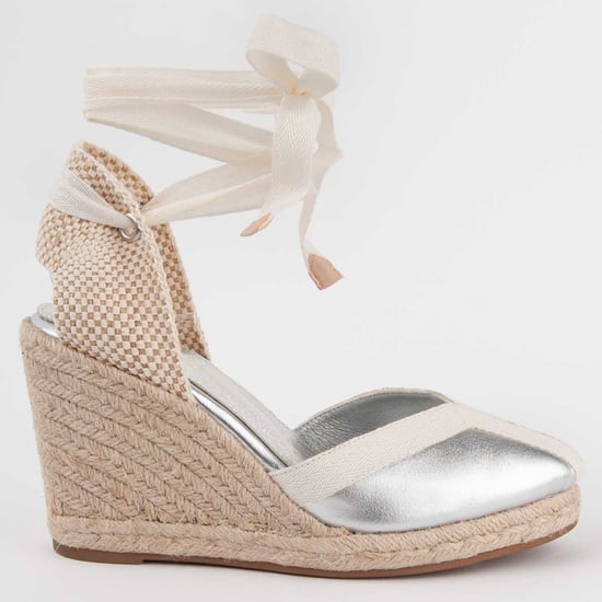 Montevita Espadrilles Met Een Sleehak Balenci2 Zilver - Image 1