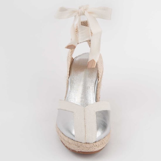 Montevita Espadrilles Met Een Sleehak Balenci2 Zilver - Image 3